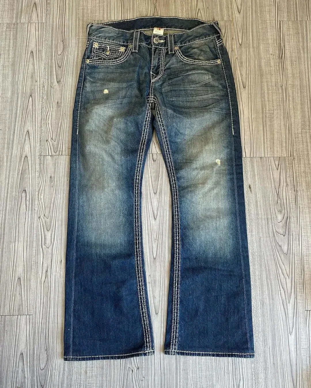 90s Low Rise Y2K Super T Bootcut Flared Jeans Street Denim Pants Harajuku High Waist Straight Leg Wide 241224