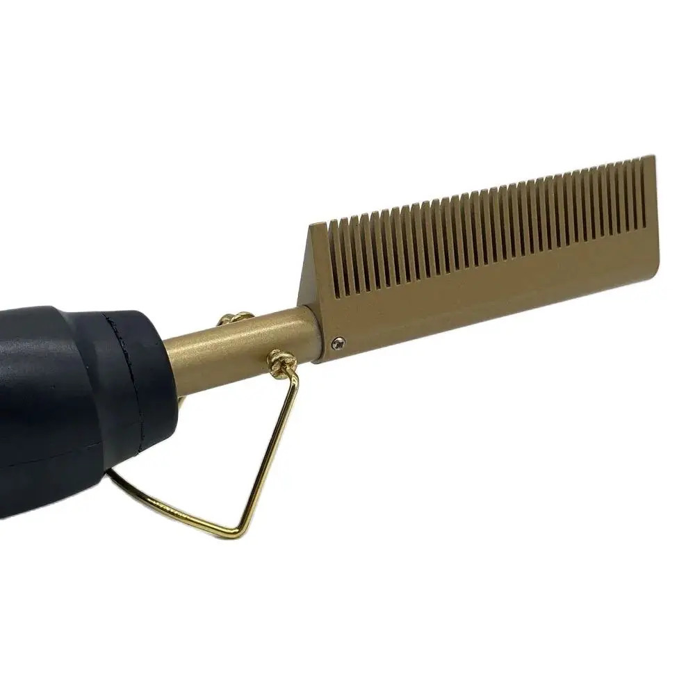 2 in1 Comb Hair Straightener Heating Comb Fast Heating Wet Dry Hair Iron Straightening Brush Hair Styling Tool 241225