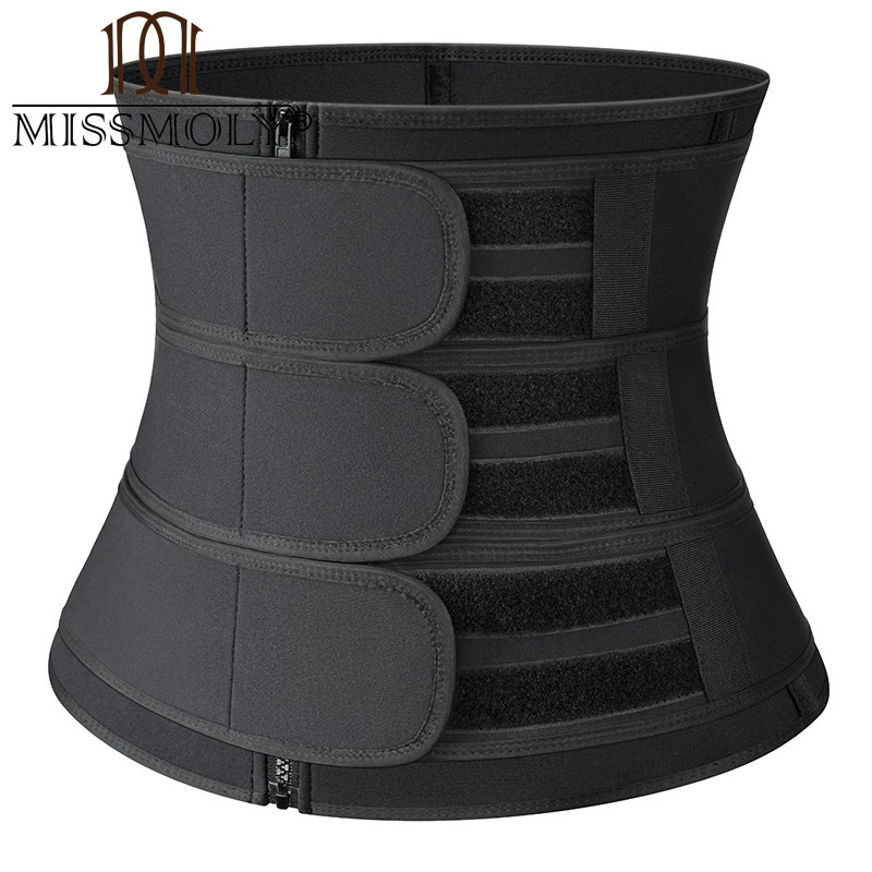Neoprene Sweat Body Shaper Waist Trainer Belts Shapewear Girdle Tummy Control Slimming Fat Burning Postpartum Sheath Belt 241225