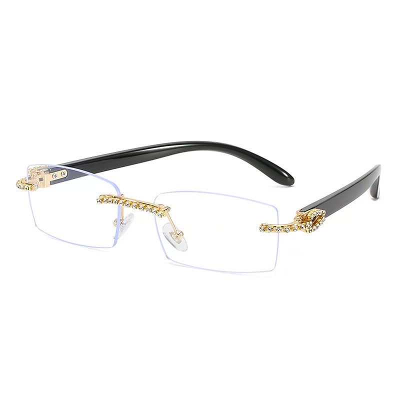 Bouquet Dia buffs Sunglasses 3524015 with Natural mixed buffalo horn glasses and cut Lens 3.0 Thickness