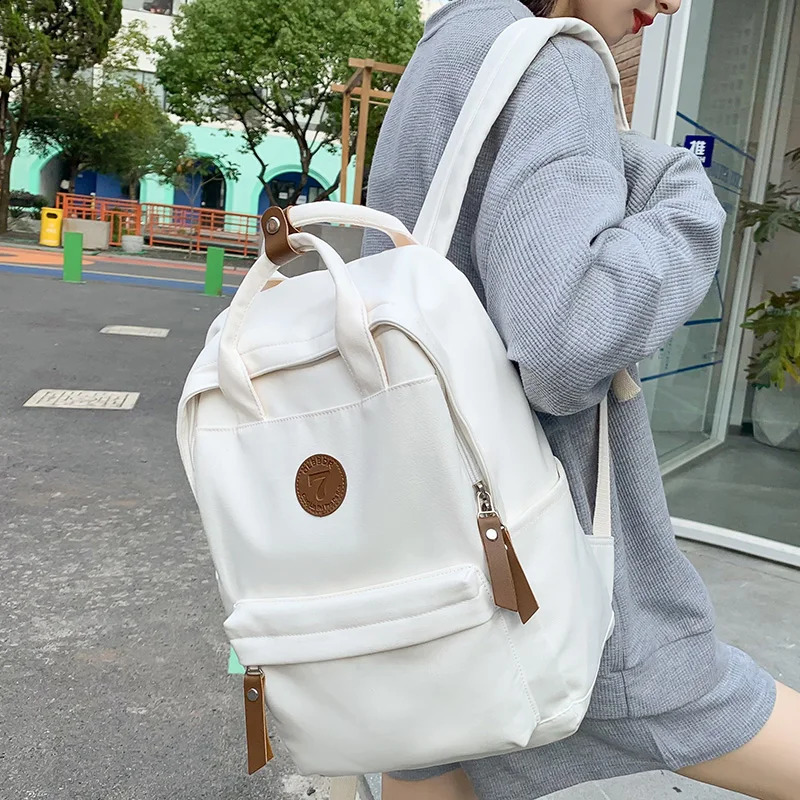 Women Male Canvas College Backpack Men Female Retro Travel Book Bag Girl Boy Laptop Student Fashion Vintage Lady School Bags 241226