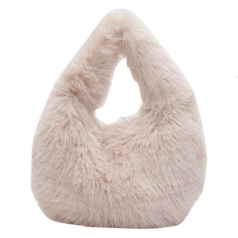 Autumn Winter New High Beauty Woolen For Women, Popular Plush Bag, Premium, Small And Versatile Handheld Bag