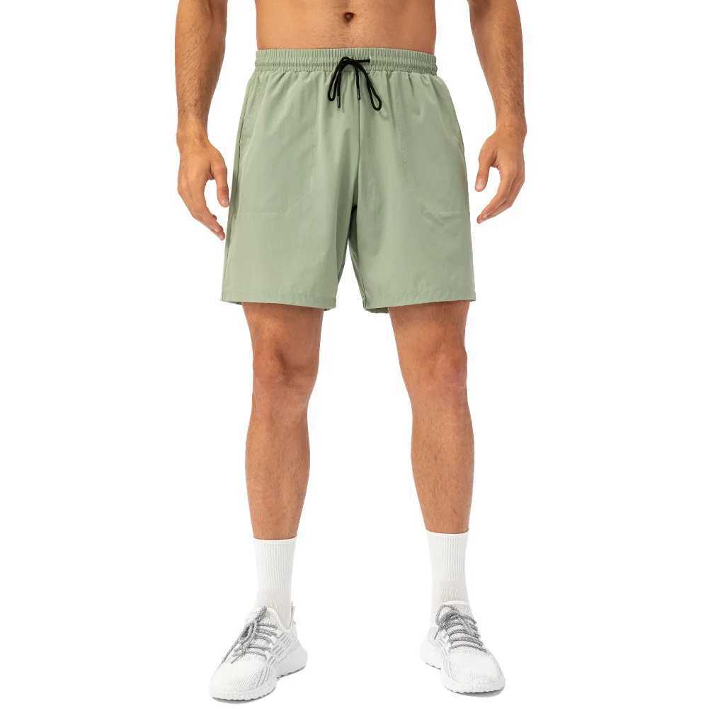 Mens Loose Running Shorts Lightweight Breathable Quick Drying Leisure Sports Five-minute Pants Beach Shorts SummerXJ241226