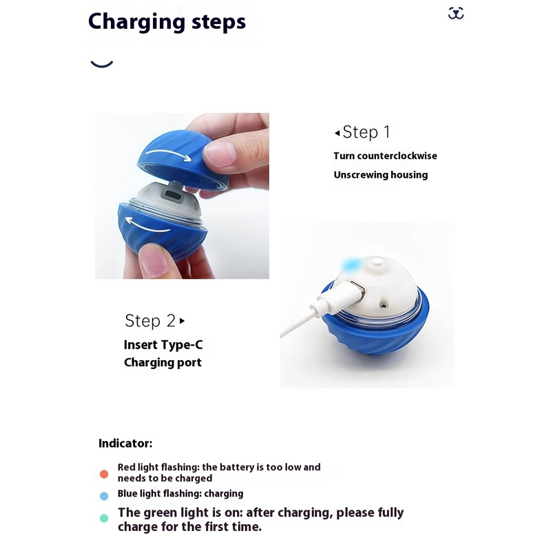 Gravitational jumping ball dog toys chewing ball automatic teasing dog artifacts self-excitement boredom pet electric cat toys