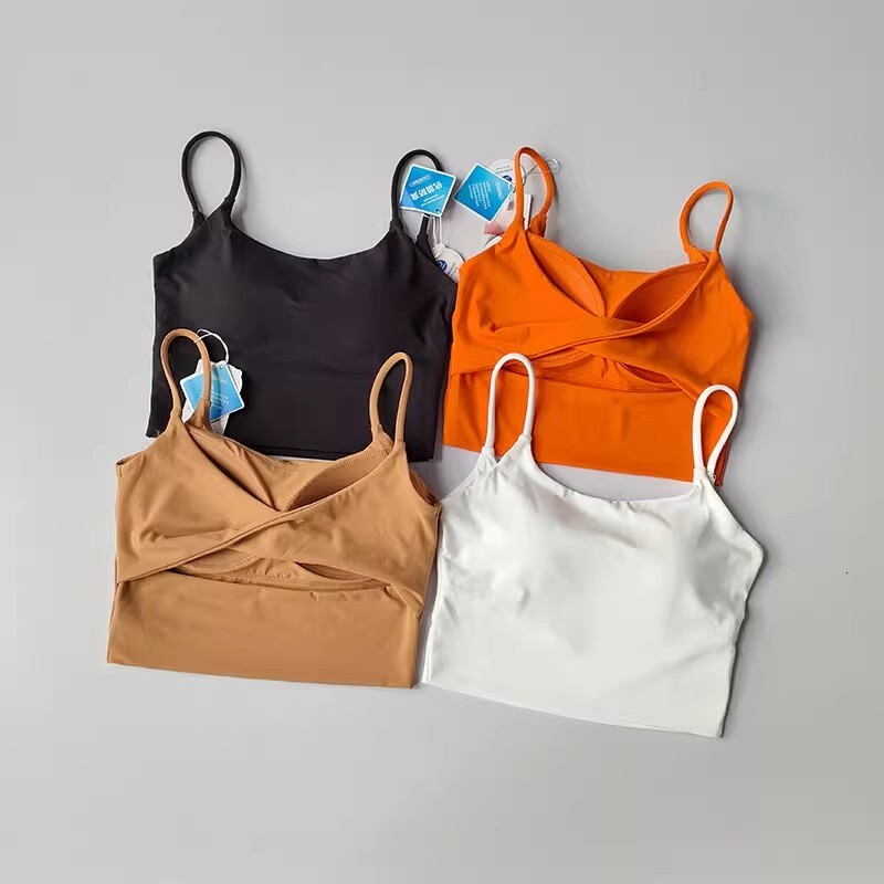 Women Beauty Back Bras Yoga Workout Tops Fiess Sport Backless Gym Crop Top Running Sports Bra