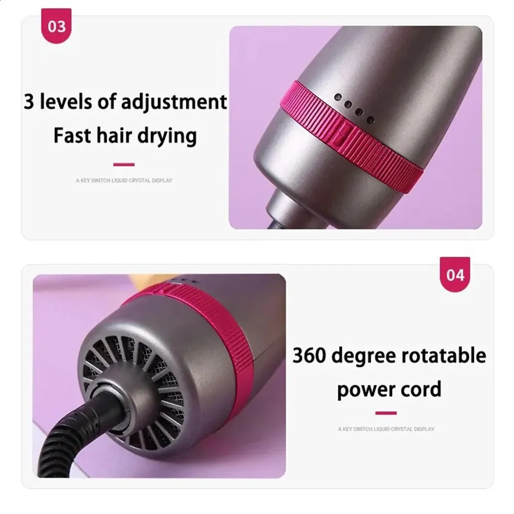 3 In 1 Comb Styling Comb for Straight Curly Electric Brush Women Heating Comb Hair Straightening Brush 241225
