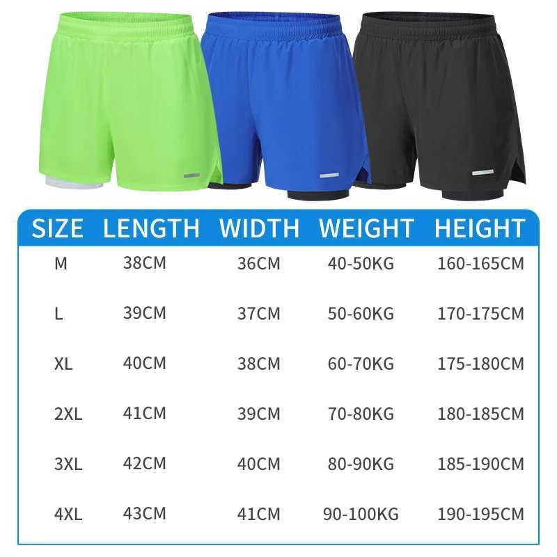 New Mens Running Shorts Quick-drying Fitness Black Fitness Shorts Men New Sport Workout Training Bodybuilding Short Pants Y32XJ241226
