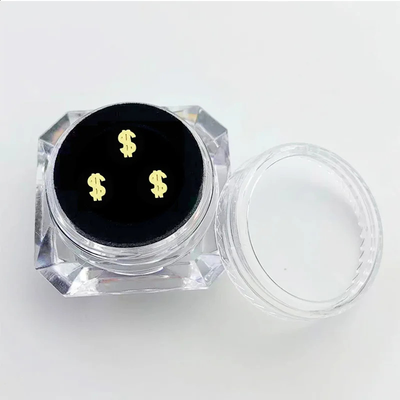 Dental Supplies 3 PCS/Box Teeth Gems Tooth Jewelry Crystal Ornaments Fashion Teeth Charms Gems with Box Metal Oral Decorations 241226