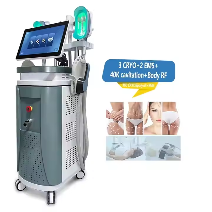 40K Cavitation Rf Lipo Laser Fat Freezing Cryolipolysis Machine Ce Fat Freezing Machine Home Device Laser Freeze Machine