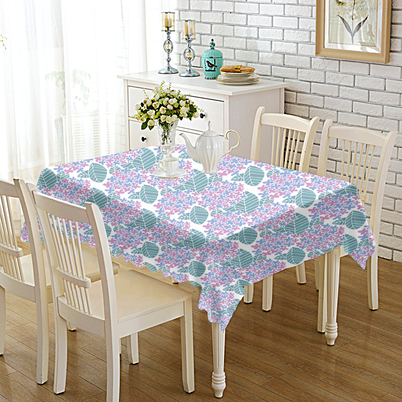 W406 Waterproof, oil-proof, washable and scalding-proof tablecloth, simple solid color