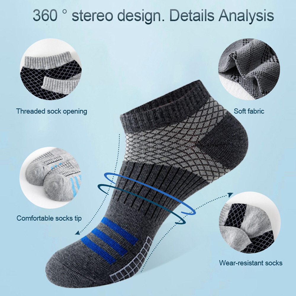 ddmyoutdoor Sports Short Summer Thin Running Exercise Outdoor Cotton Socks Men S Low Cut Shallow Mouth