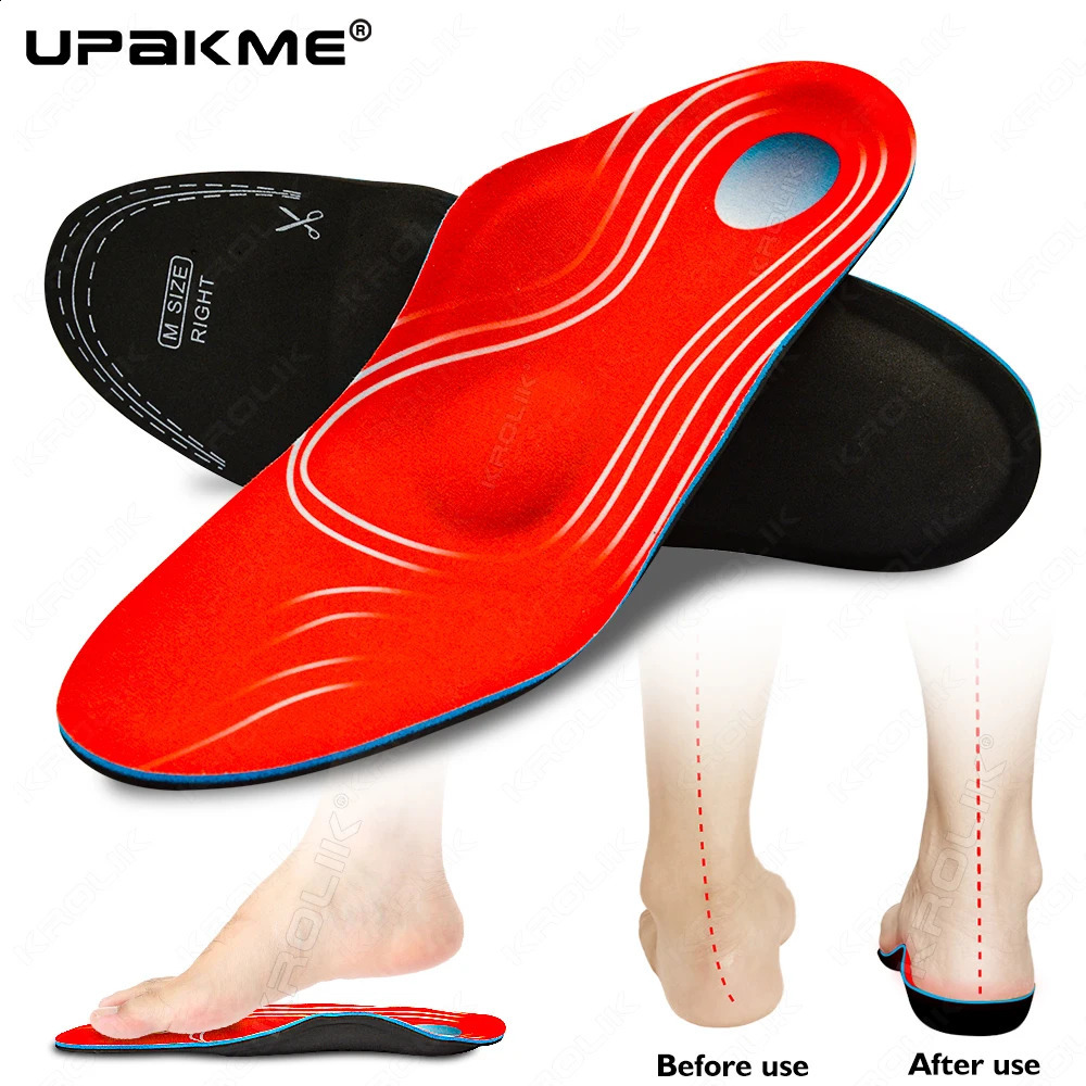 Premium Plantar Fasciitis Relieve Heel Pain Arch Support Shoes Insert Severe Flat Foot Ortic Insole For Women Men Sneaker Pad 241226