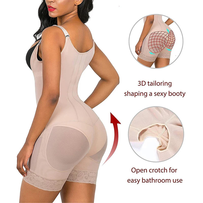 Full Body Shaper Women Tummy Control Postpartum Shapewear Slimming Shaping Girdles Waist Trainer Stomach Reducing Belt Fajas 241225
