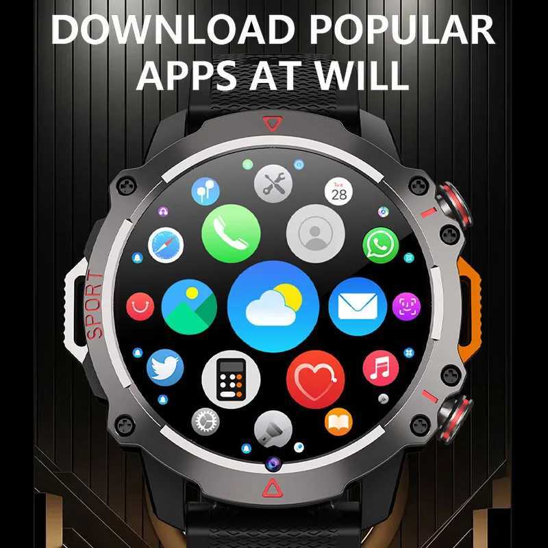 1.5-inch 4G network SIM card smartwatch camera video call GPS Wifi Android wireless connections smartwatch supports Play Store application download X2