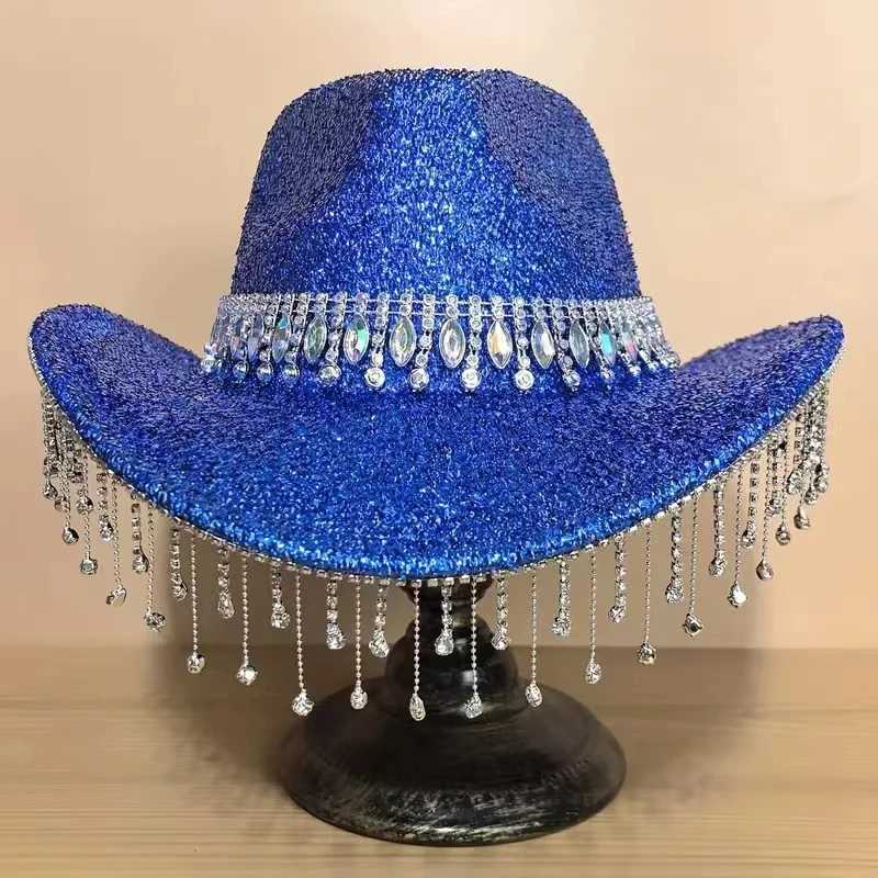 New Western Mens Cowboy Hat Mens Womens Cowboy Hat Mens Cowboy Girl Wide Collar Jazz Retro Wide Collar Hat Mens or Womens W241225