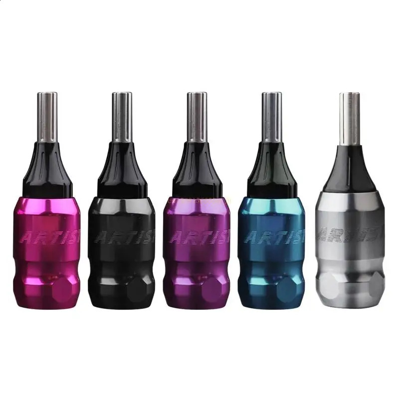 Aluminum Alloy Tattoo Cartridge Grips Professional Adjustable Twist Handle Tube for Tattoo Machine Tips Supply Art Drop 241223
