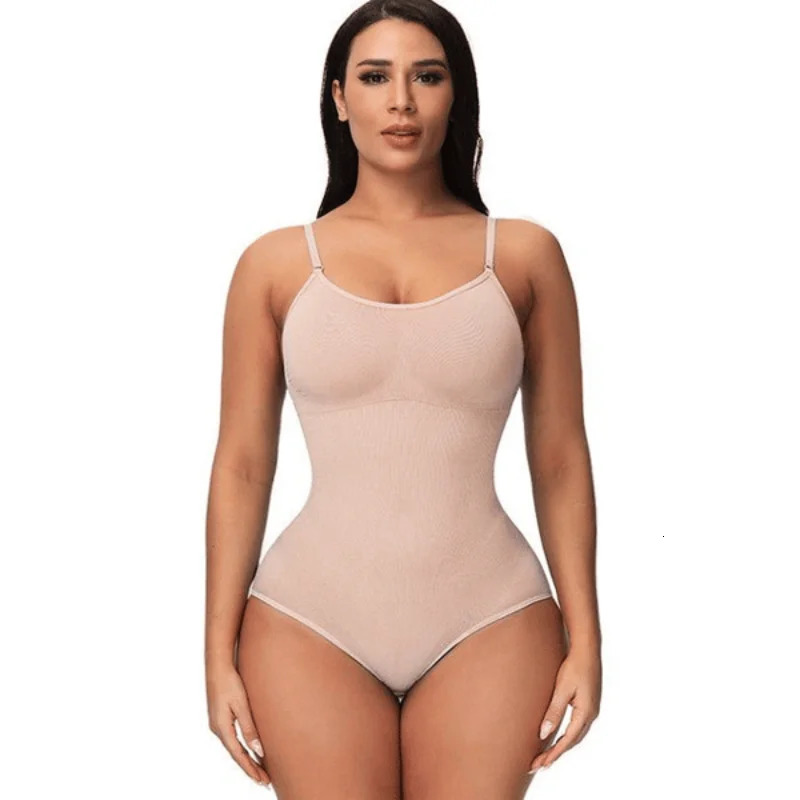 Bodysuit Shapewear Women Shapewear Tummy Shaper Hip Lifter Corset Thigh Slimmer Waist Trainer Reductive Slimming 241225