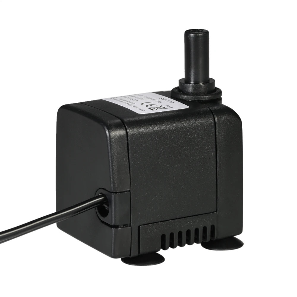 450L/H 6W Water Pump Submersible Pump For Aquarium Fountain Pond Pump Fish Tank Garden Pond Pumps Fountain Mini Pomp 110-240V 241225