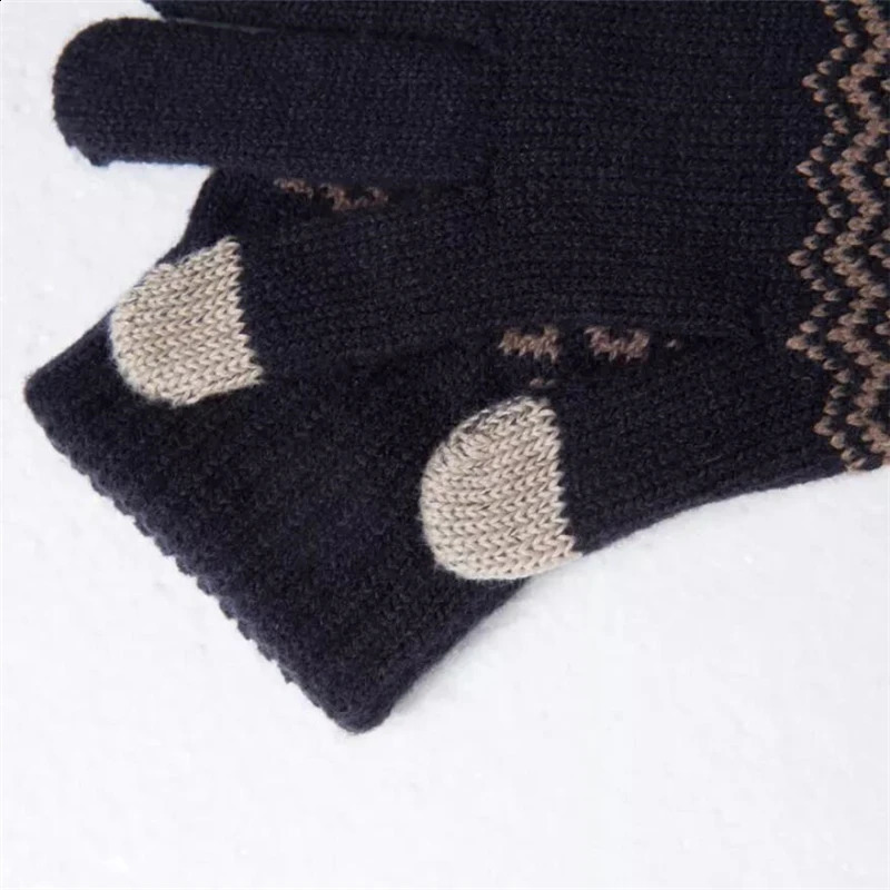 Youpin Winter FO Full Finger Touch Screen Gloves fo Women Men Winter Warm Velvet Gloves For Phone Tablet Birthday Christmas Gift 241226