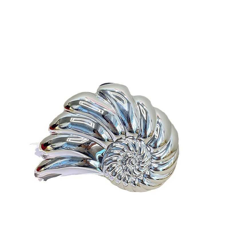 Wings Conch Shaped Acrylic Bag Shiny and Cute Shell Evening Bags Clutch Fashionable High End Diagonal Cross Women s Bag 241226