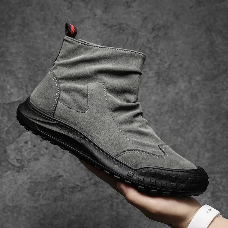 Martens Shoes on Offer With Western Boots Military Tactical Gothic Mens Boots for Winter Casual Sneakers Safety 241226