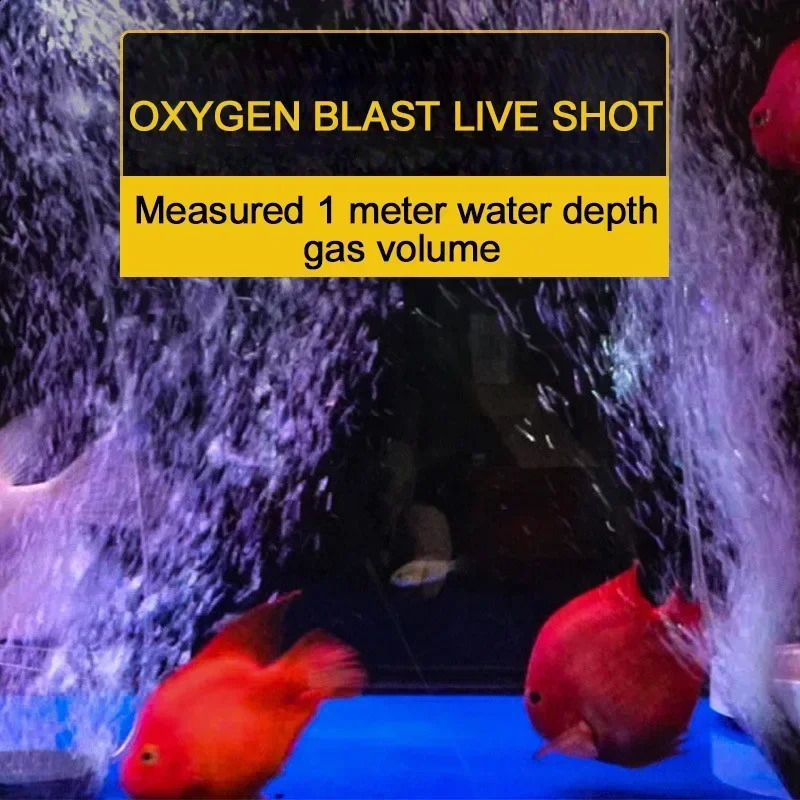 Fish Tank Ultra Quiet Aquarium Air Pump 25W Fish Tank Oxygen Pump Large Volume Pump Deep Water Special Compressor for Aquarium 241225