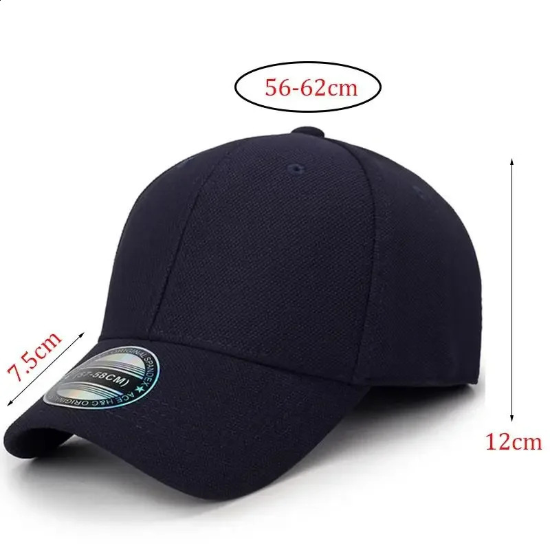 Summer Breathable Stretch Hats Fitted Solid Color Baseball cap Outdoor sports golf Caps for Women Men Hip Hop 241226