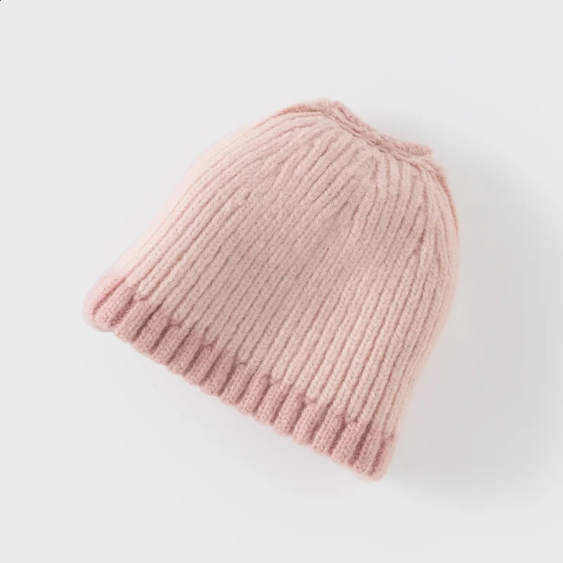 Dave Bella Winter Baby Hat Pink Ear Knit for Kids Warm Cap Girls Boys Windproof Beanies Infant DB4243031 241225