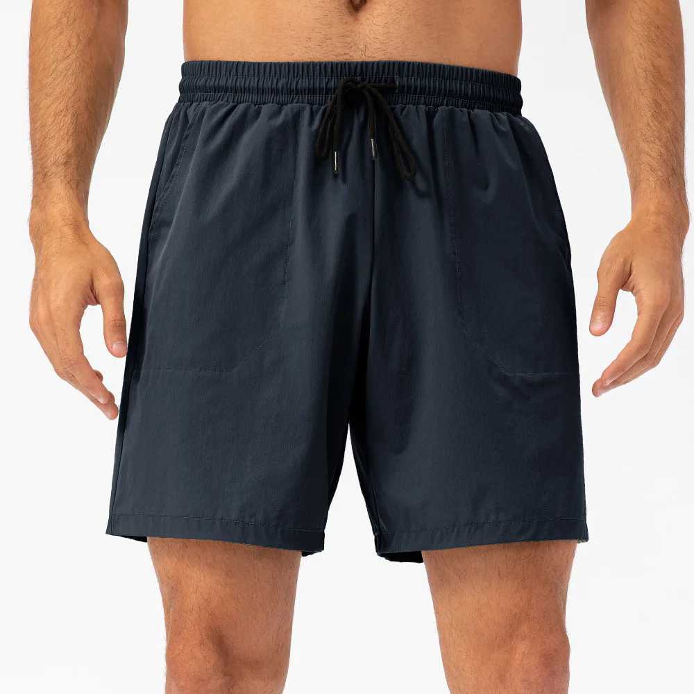 Mens Loose Running Shorts Lightweight Breathable Quick Drying Leisure Sports Five-minute Pants Beach Shorts SummerXJ241226