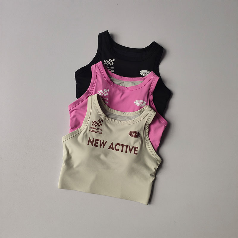 Quick-Dry Sports Vest For Women, Running Tank Top, Integrated Training Underwear, Yoga Bra, Gym Tops, Push-Up Bras, Outerwear