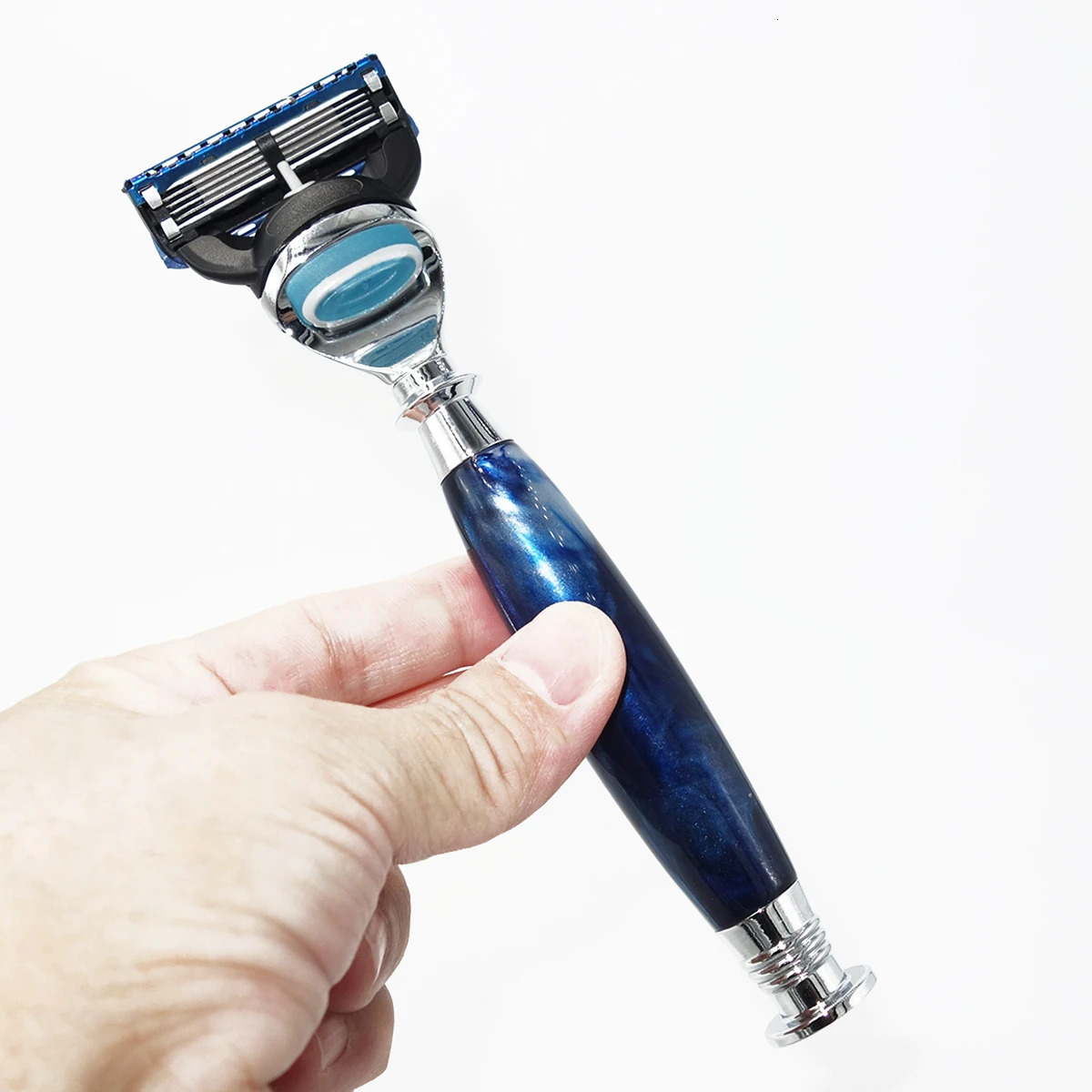 Magyfosia Professional 5-Layer Fusion Face Razor for Shaving Men Manual Reusable Barber Shaver Machine Accessories 241225