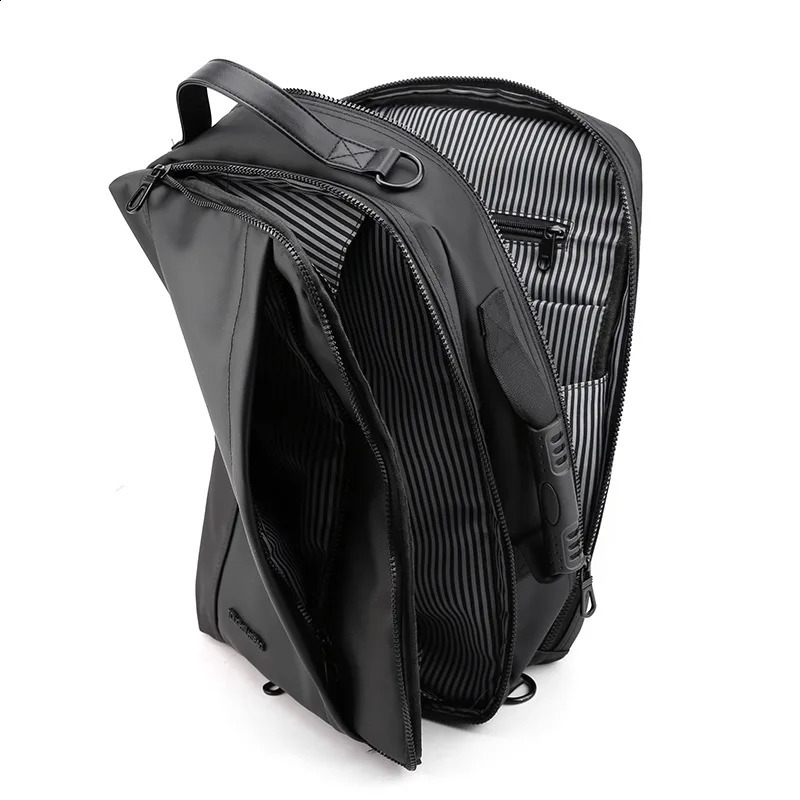 Mens and Womens Multifunctional Backpack Waterproof Three-purpose Laptop Bag Large-capacity Leisure Business Backpack 241226