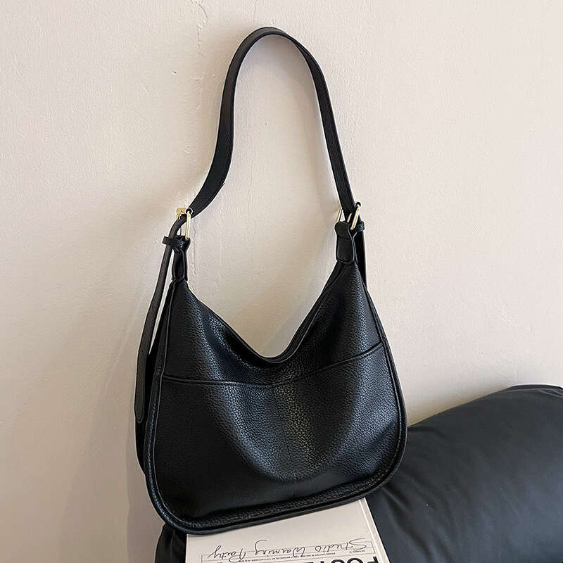 ote Bags for Women PU Leather Tote Purses Handbags Solid Color Soft Surface Large Capacity For Women Fashionable And Stylish Commuting Diagonal Should - view 7