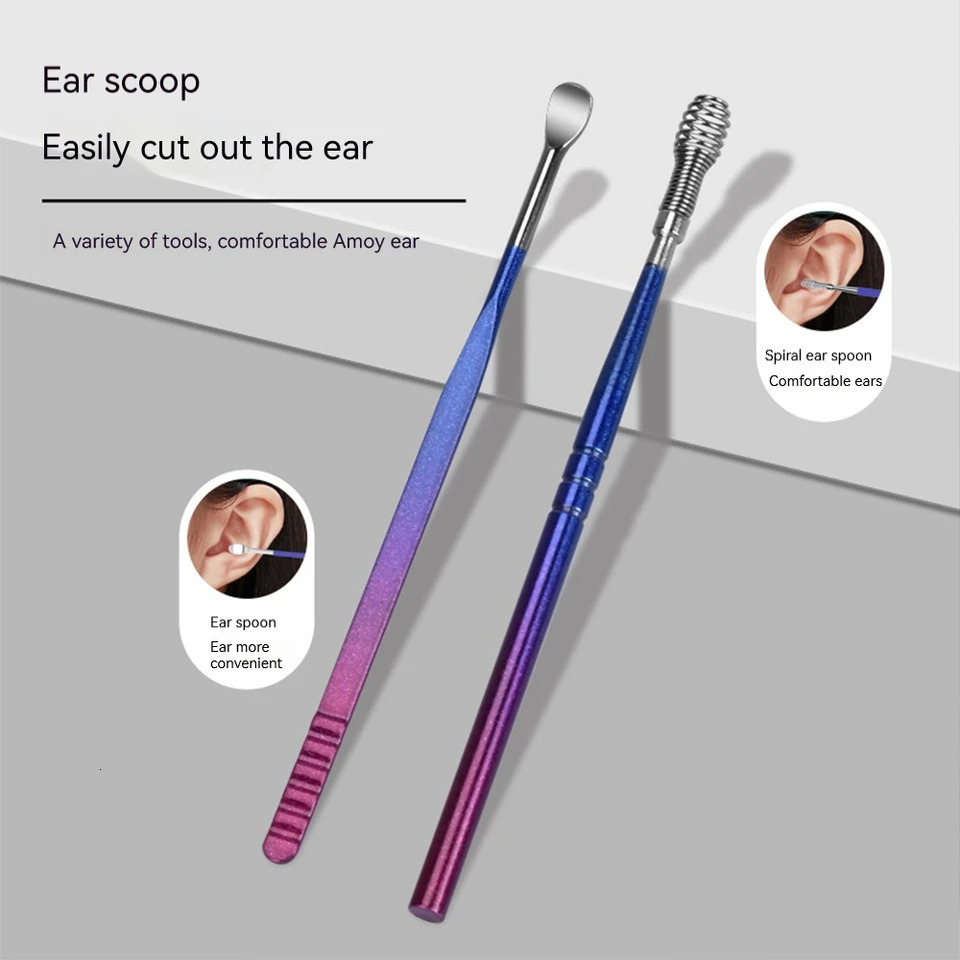 9/18pcs Colorful stainless steel nail clippers multi-functional manicure set eyebrow trimmer nail scissors beauty set 241225
