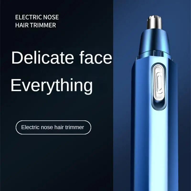 Electric Nose Hair For Men USB Rechargeable Nose Hair Clippers Portable Ear Hair Removal Multi-kinetic Shaving Tools 241226
