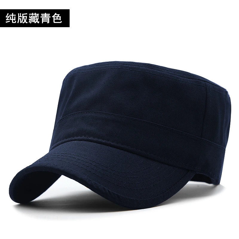 Big Head Man Large Size Pure Cotton Army Flat Cap Outdoors Baseball Cap Summer Polyester Plus Size Military Hat 55-60cm 60-65cm 241225