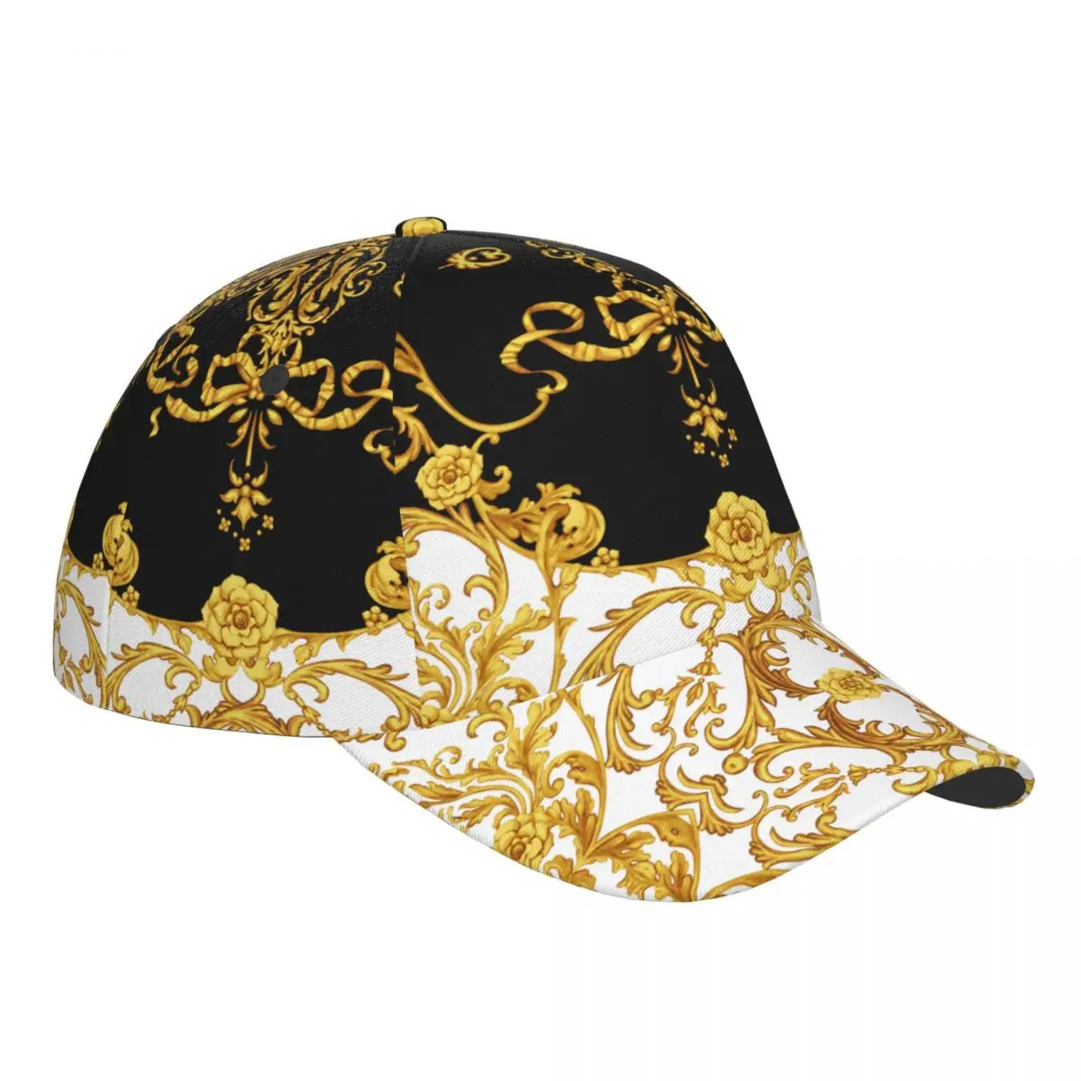 Golden Baroque Outdoor Sport Caps Baseball Hat Men Women Visor Cap Baseball Cap Street Hip Hop Caps golf hat men 241225ww