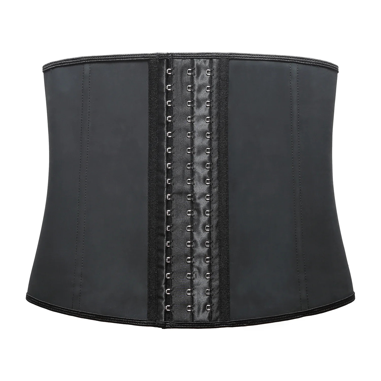 Waist Trainer Corsets9-Steel-Bone Body Shaper Women Underbust Latex Sport Girdle Hourglass Long Torso Cincher Weight Loss 241225