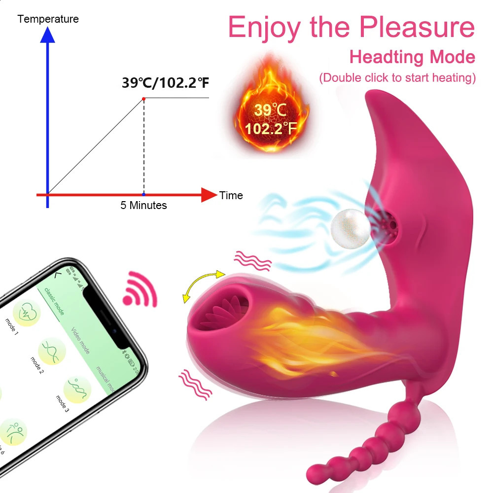 Bluetooth APP Dildo Vibrator Female for Women Vacuum Sex Toys Wireless Remote Control Vibrating Panties Toy Couple Adult 18 241226