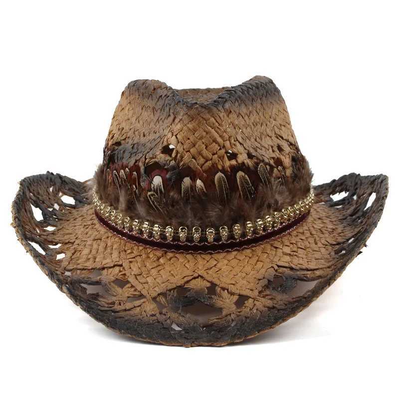 Summer cowboy hats simple Western European and American cowboy hats sun hats sun hats W241225