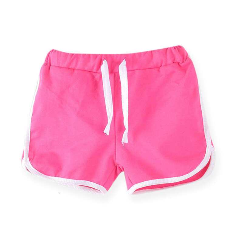 3-13Yrs Kids Boys Girls Summer Sport Shorts Unisex Children Candy Color Casual Short Pants Trousers Bottoms