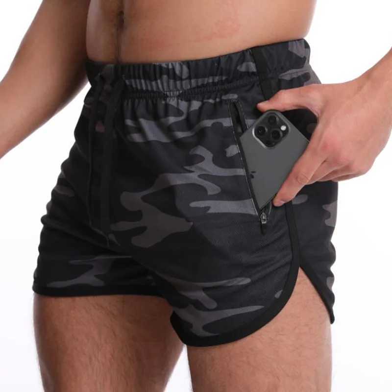 Summer Quick Dry Mens Sports Running Shorts Fitness Beach Short Pants Sportswear Gym Training Workout Shorts Compression ShortsXJ241226