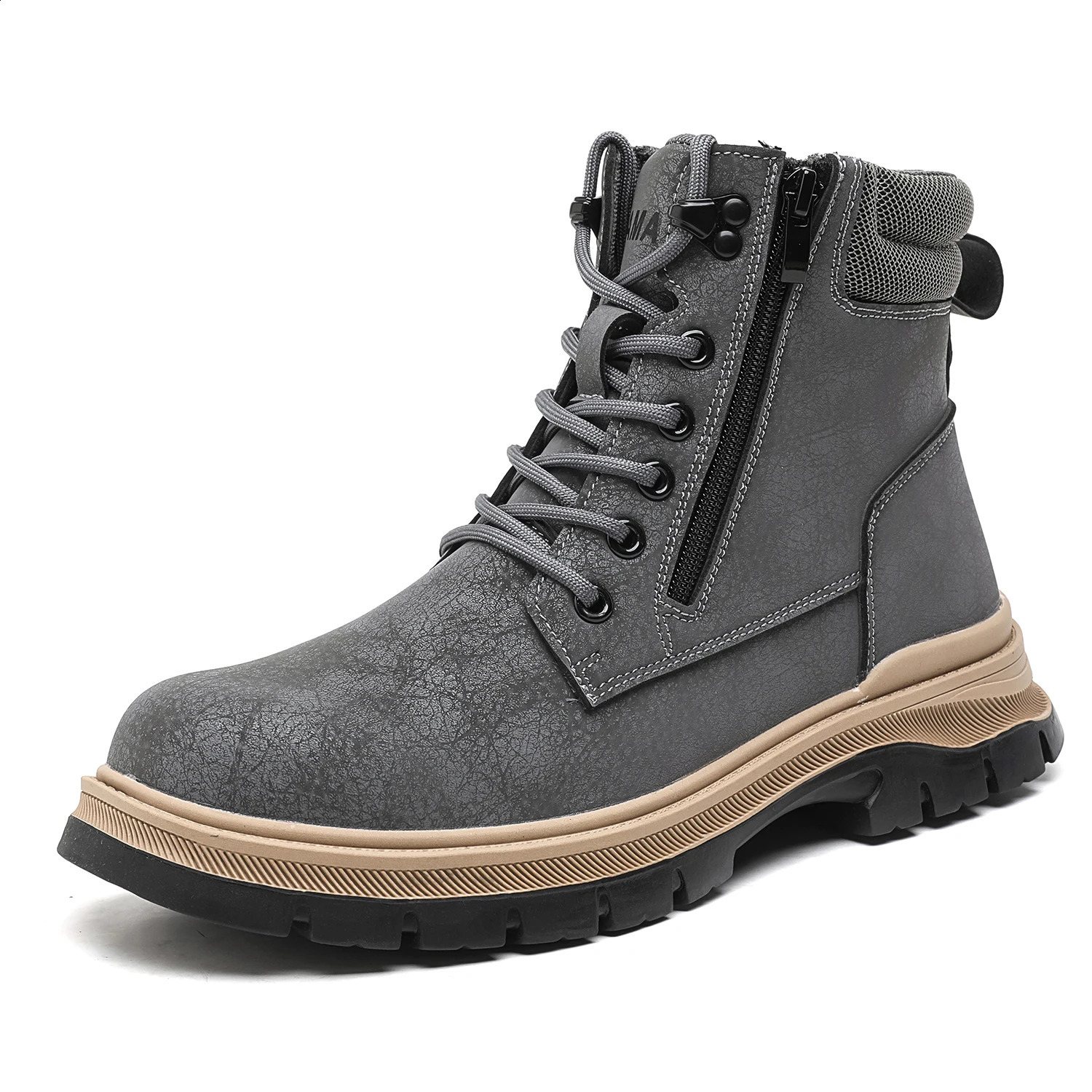 Safety Shoes Men Anti-smash Anti Puncture Work Shoes Anti Slip Indestructible Shoes Protective Sneakers Men Boots 241226