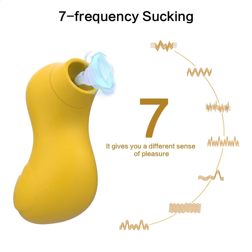 Vagina Sucking Vibrator Duck Vibrating Sucker Oral Sex Suction Clitoris Stimulator Erotic Toy for Women Souvenir Lovers 241226