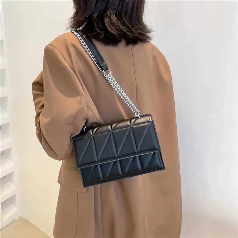 Designer Fi Women Shoulder Bag Ladies PU Leather Handle Handbags Chain Strap Crossbody Bags for Women Designer Bag XJ241225
