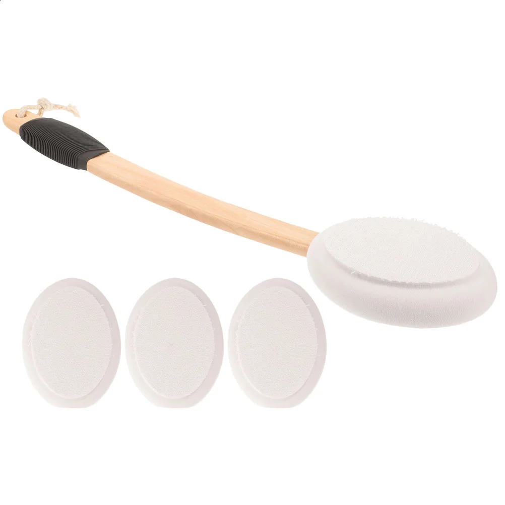 Anti-slip Bath Brush Back Lotion Applicator Wand for The Cream Non-slip Shower Sponge with Long Handle Application 241226