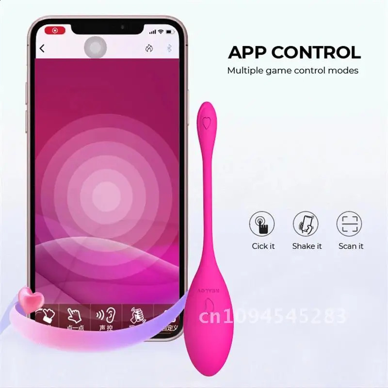 Smart Phone APP Wireless Control 10 Vibrate Bullet Kegel Ball G-spot Massager Sex Toy Magic Flamingo Jump Egg Vibrator 241226