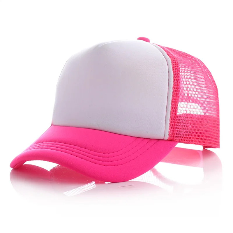 Adjustable Trucks Youth Mesh Hats Baseball Trucker Cap Dad Hat Summer Baseball Cap Net Hat Cap Truck Driver Cap Breathable 241226