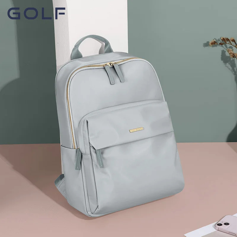 GOLF Backpack Womens Simple Commuting Travel Computer Backpack Canvas Large Capacity Student backpack 241225