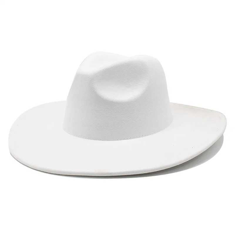 Elegant cotton blend Fedora hat suitable for both men and women featuring a classic wide Brim gentleman hat with a suede like finish of 57-58cm W24122